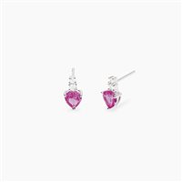 Orecchini Mabina Donna Rouge in Argento Corindone 563951